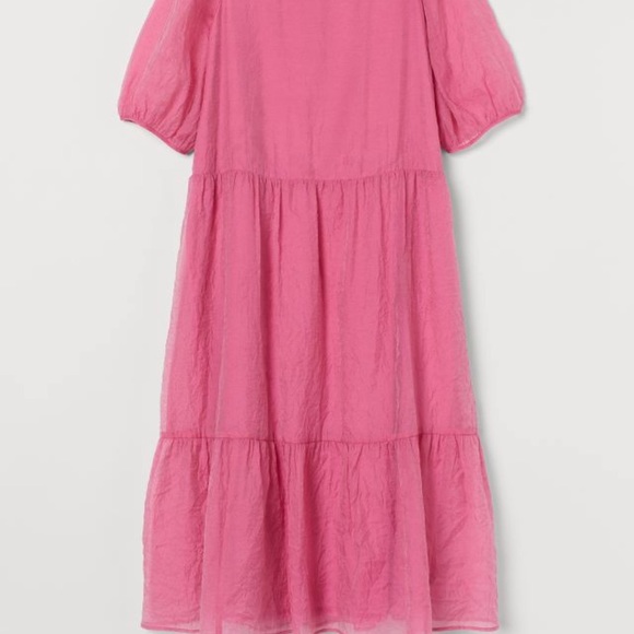 Puffed Sleeve Dress - Picture 3 of 10